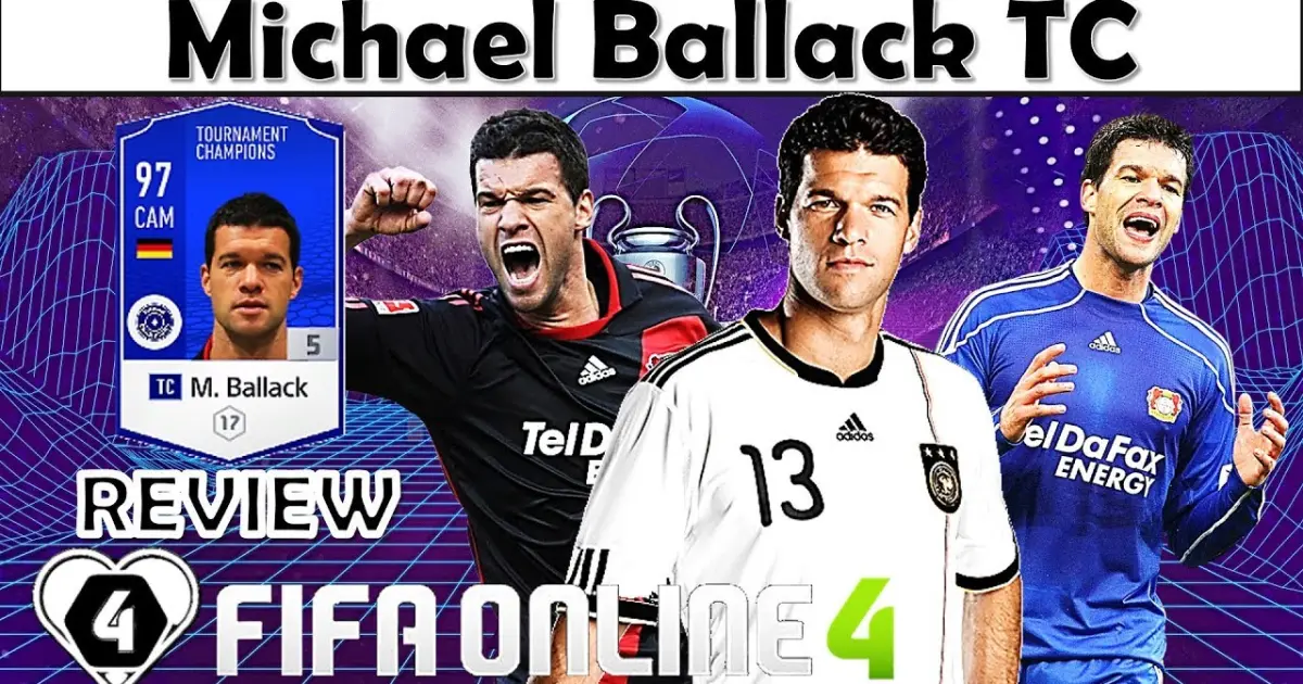 FIFA Online 4: Michael Ballack TC Review | Đánh Giá Review Cầu Thủ Mùa TC FO4 #2 - Bilibili