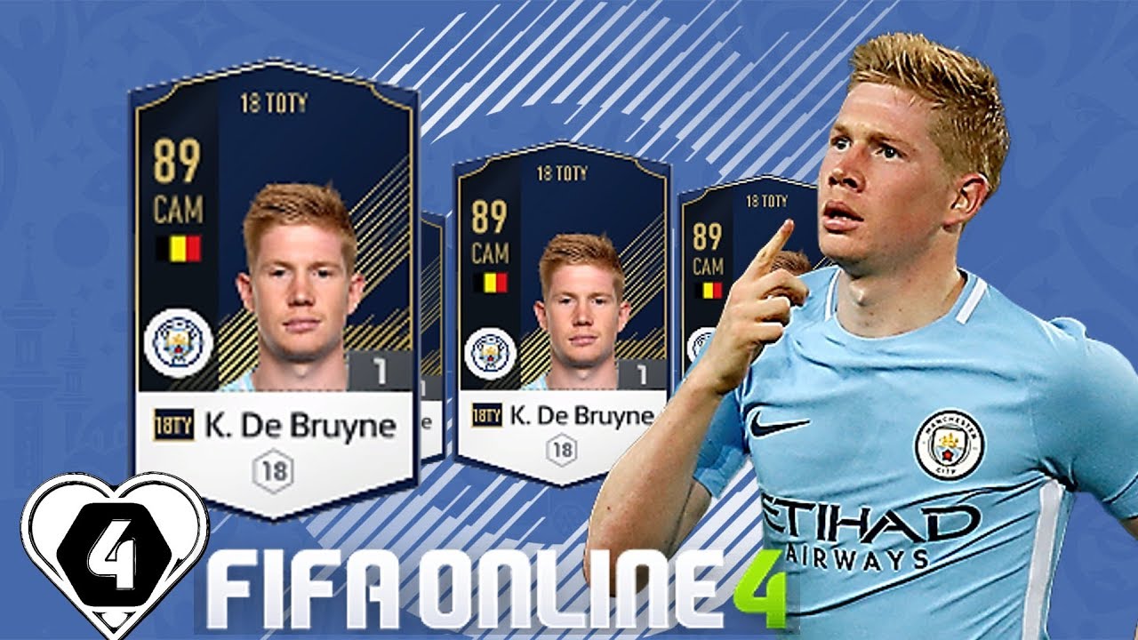 I Love FIFA | FO4 Review - Đánh Giá Kevin De Bruyne 18TOTY - TEAM OF THE YEAR 2018 | FIFA ONLINE 4 ✓ - YouTube